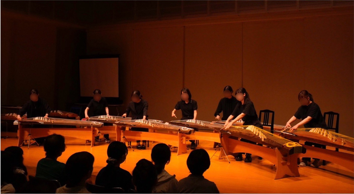 信州大学箏曲サークル「ことこと」のみなさんによる演奏